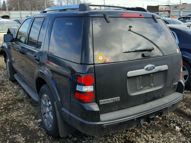 1FMEU75896UA62530 - 2006 FORD EXPLORER L BLACK photo 3