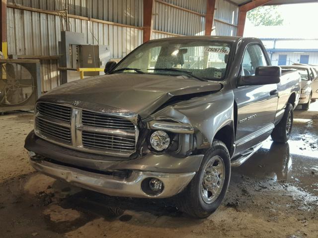 3D7KR26C35G800182 - 2005 DODGE RAM 2500 S SILVER photo 2