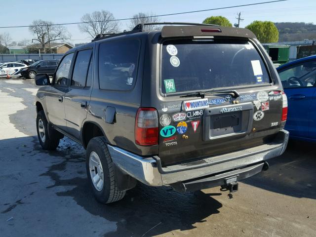 JT3GN86R6W0077795 - 1998 TOYOTA 4RUNNER SR GRAY photo 3