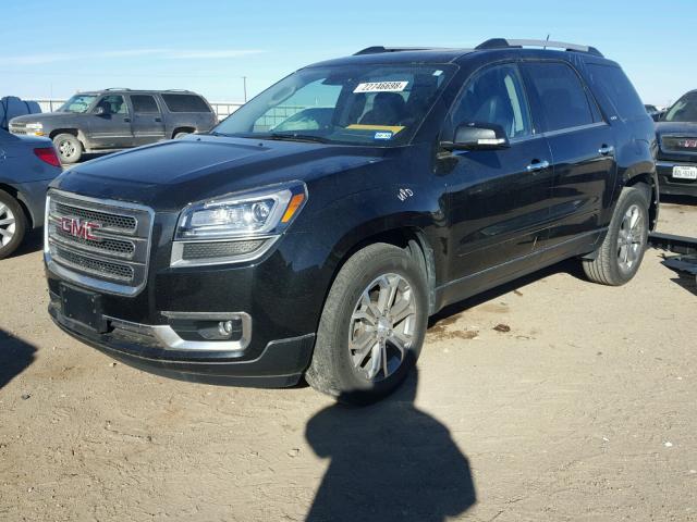 1GKKVRKD3EJ373716 - 2014 GMC ACADIA SLT შავი ფოტო 2