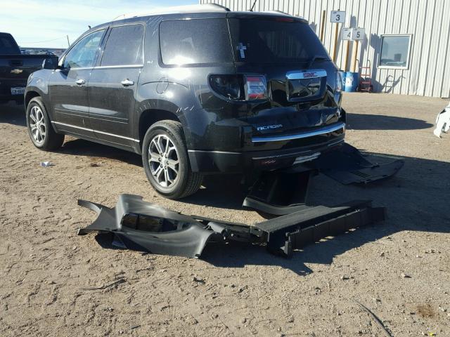 1GKKVRKD3EJ373716 - 2014 GMC ACADIA SLT შავი ფოტო 3