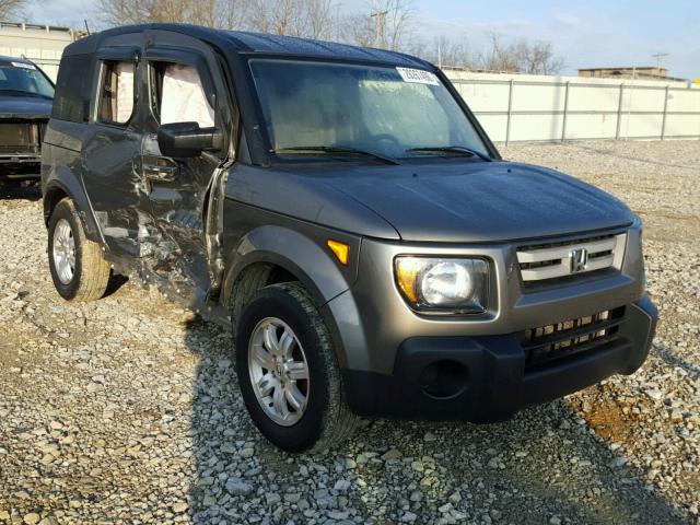 5J6YH28748L004016 - 2008 HONDA ELEMENT EX GRAY photo 1