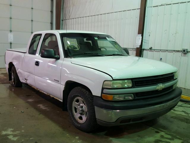 1GCEC19VX2Z257442 - 2002 CHEVROLET SILVERADO WHITE photo 1