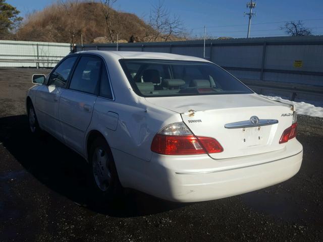 4T1BF28B94U360497 - 2004 TOYOTA AVALON XL WHITE photo 3