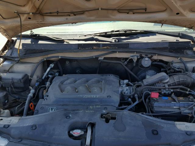 2HKRL1864YH531214 - 2000 HONDA ODYSSEY EX BEIGE photo 7