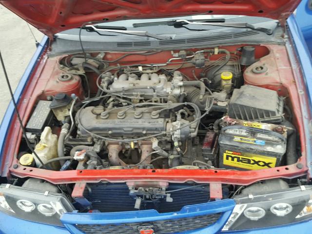 1N4AB42D6WC507228 - 1998 NISSAN 200SX BASE BLUE photo 7