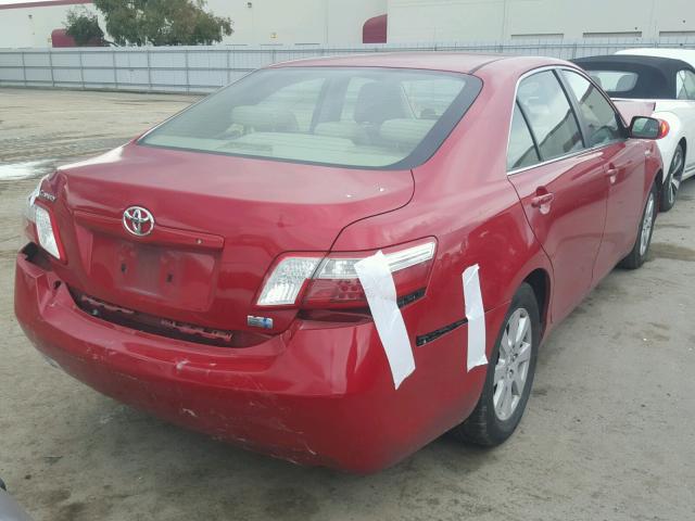 JTNBB46KX73004872 - 2007 TOYOTA CAMRY NEW RED photo 4