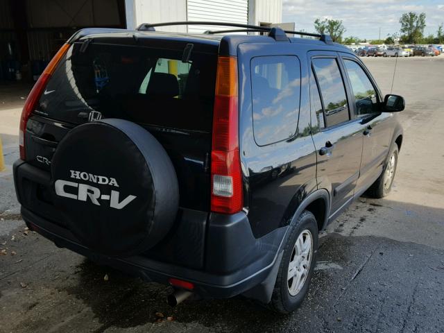 JHLRD77812C008760 - 2002 HONDA CR-V EX BLACK photo 4