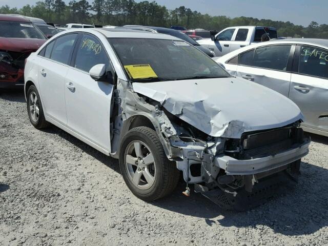 1G1PF5SC3C7136905 - 2012 CHEVROLET CRUZE LT WHITE photo 1