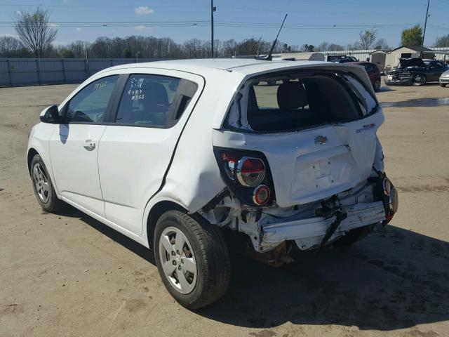 1G1JA6SH4E4127611 - 2014 CHEVROLET SONIC LS 白色 照片 3