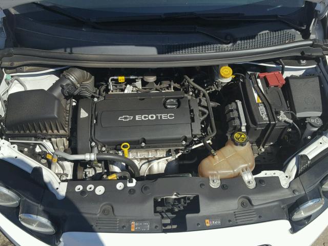 1G1JA6SH4E4127611 - 2014 CHEVROLET SONIC LS 白色 照片 7