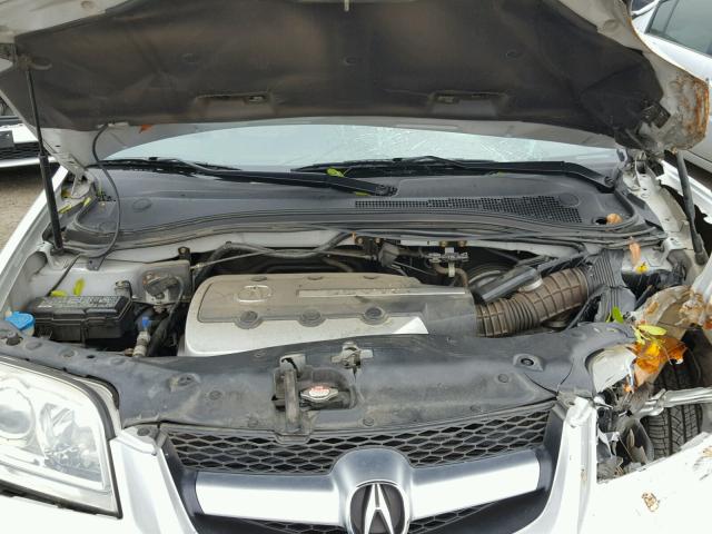 2HNYD18815H524178 - 2005 ACURA MDX TOURIN SILVER photo 7