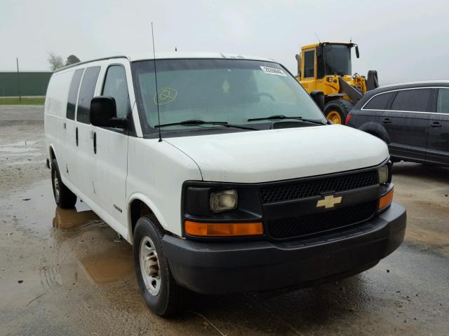 1GCHG39U361232911 - 2006 CHEVROLET EXPRESS G3 WHITE photo 1