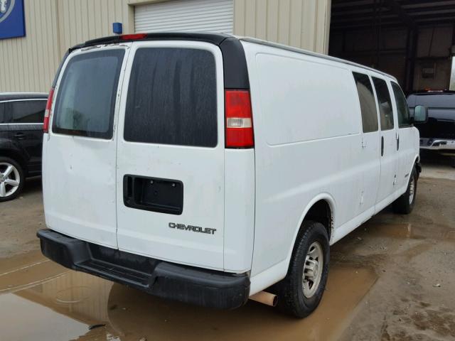 1GCHG39U361232911 - 2006 CHEVROLET EXPRESS G3 WHITE photo 4