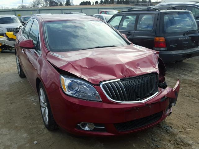 1G4PP5SK3E4107514 - 2014 BUICK VERANO RED photo 1