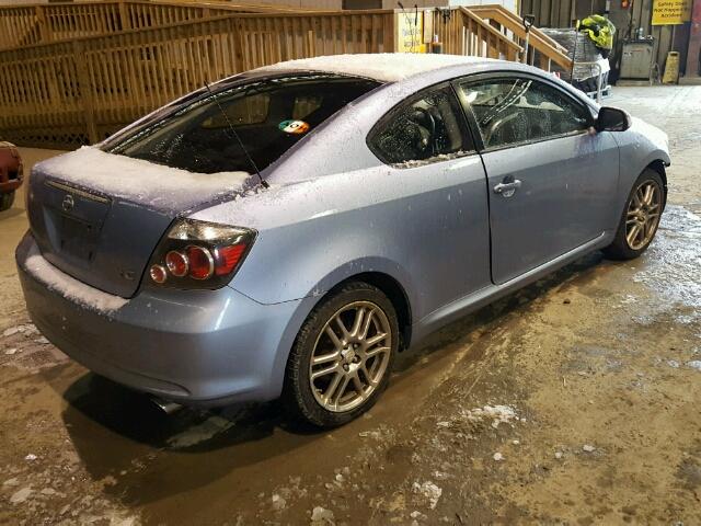 JTKDE167580258015 - 2008 TOYOTA SCION TC 蓝色 照片 4