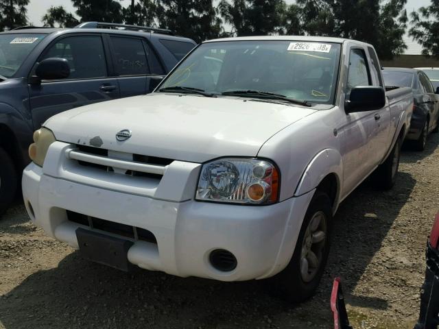 1N6DD26T34C463755 - 2004 NISSAN FRONTIER K WHITE photo 2