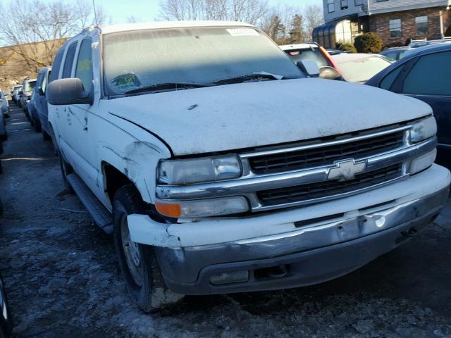 3GNFK16T61G166099 - 2001 CHEVROLET SUBURBAN K WHITE photo 1