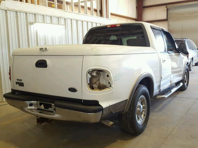 1FTRW07L02KA02828 - 2002 FORD F150 SUPER WHITE photo 4