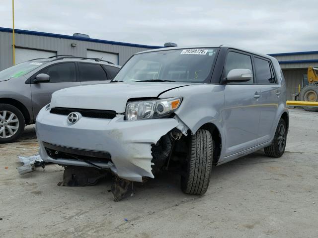 JTLZE4FE7DJ041085 - 2013 TOYOTA SCION XB 银色 照片 2
