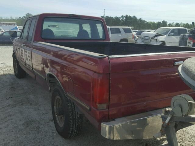 1FTHX25H0SKB88986 - 1995 FORD F250 RED photo 3