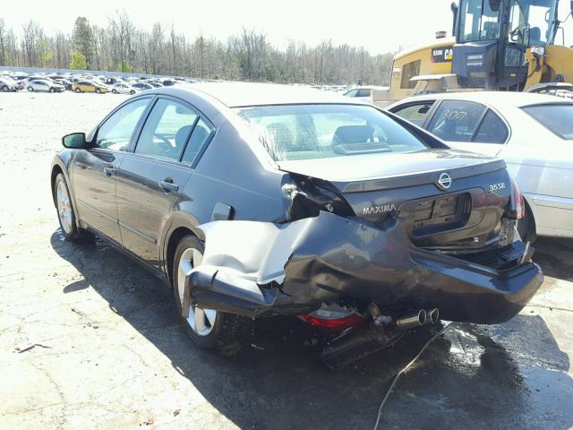 1N4BA41E86C858448 - 2006 NISSAN MAXIMA SE GRAY photo 3