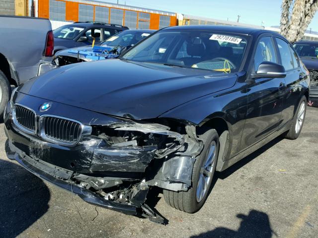 WBA8A9C50GK619236 - 2016 BMW 320 I BLACK photo 2
