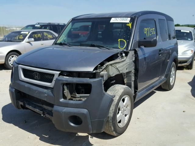 5J6YH28605L004999 - 2005 HONDA ELEMENT EX GRAY photo 2