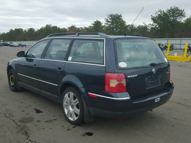 WVWYU63B95E126102 - 2005 VOLKSWAGEN PASSAT GLX 蓝色 照片 3