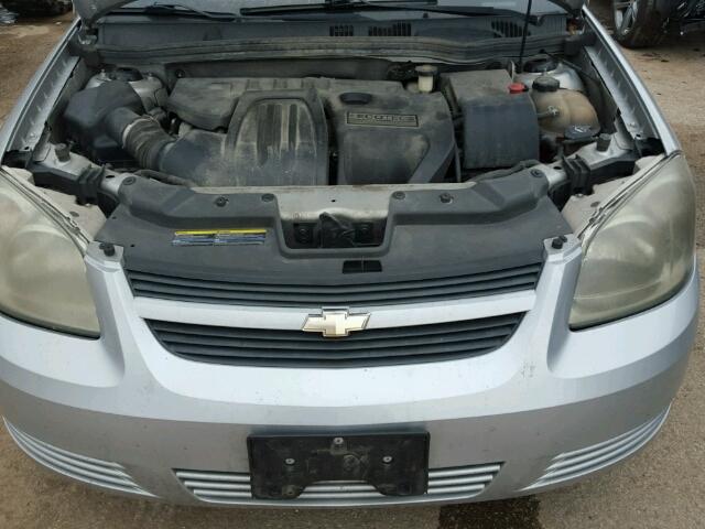 1G1AL58F387247297 - 2008 CHEVROLET COBALT LT SILVER photo 7