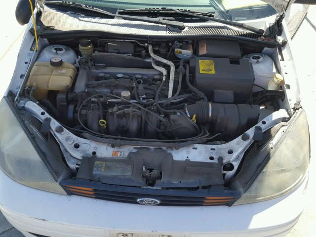 1FAFP33Z34W132518 - 2004 FORD FOCUS LX WHITE photo 7