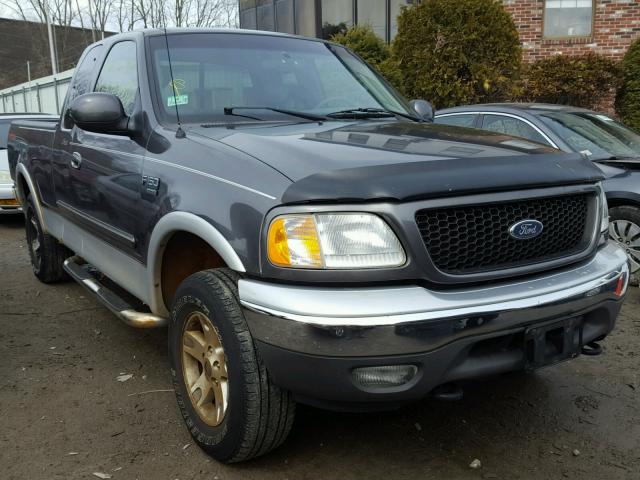 1FTRX18L02NB00922 - 2002 FORD F150 GRAY photo 1