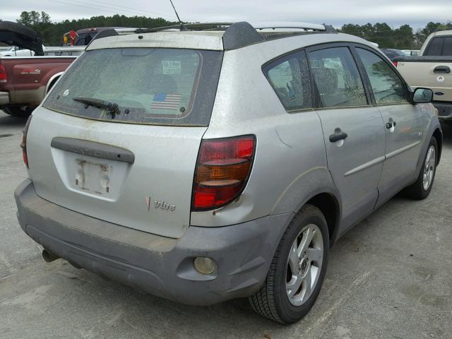 5Y2SL62863Z456896 - 2003 PONTIAC VIBE SILVER photo 4