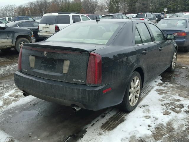 1G6DC67A250161602 - 2005 CADILLAC STS BLACK photo 4