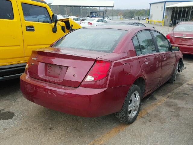 1G8AJ55F36Z111751 - 2006 SATURN ION LEVEL RED photo 3