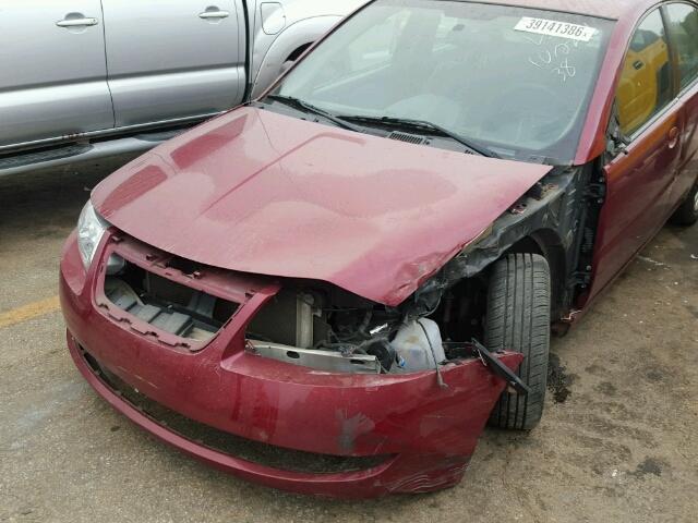 1G8AJ55F36Z111751 - 2006 SATURN ION LEVEL RED photo 8