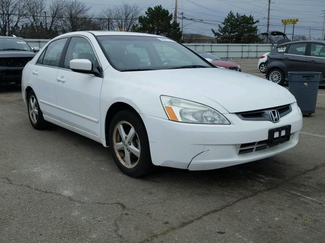 1HGCM55764A086341 - 2004 HONDA ACCORD EX WHITE photo 1