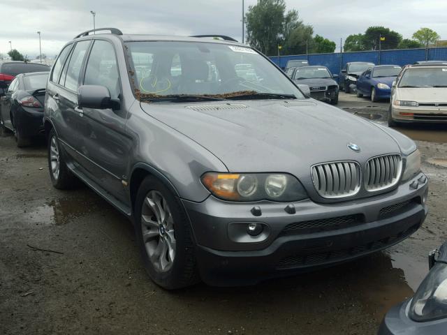 5UXFB53526LV19226 - 2006 BMW X5 4.4I GRAY photo 1