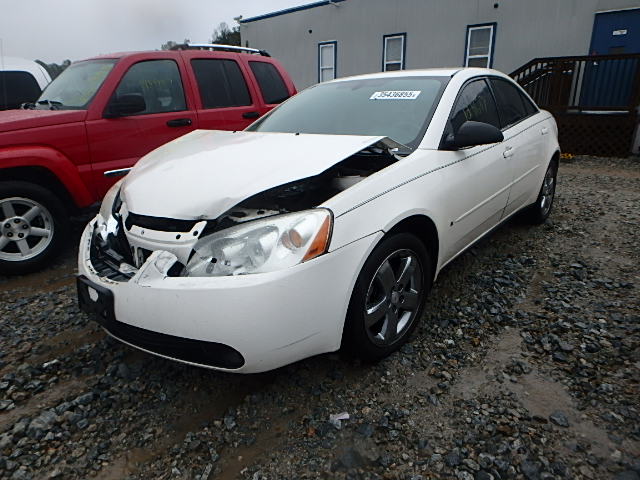 1G2ZH58N174219862 - 2007 PONTIAC G6 GT WHITE photo 2