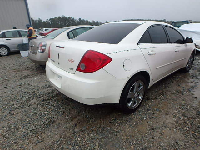 1G2ZH58N174219862 - 2007 PONTIAC G6 GT WHITE photo 4