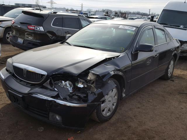 1LNHM86S05Y603016 - 2005 LINCOLN LS BLACK photo 2