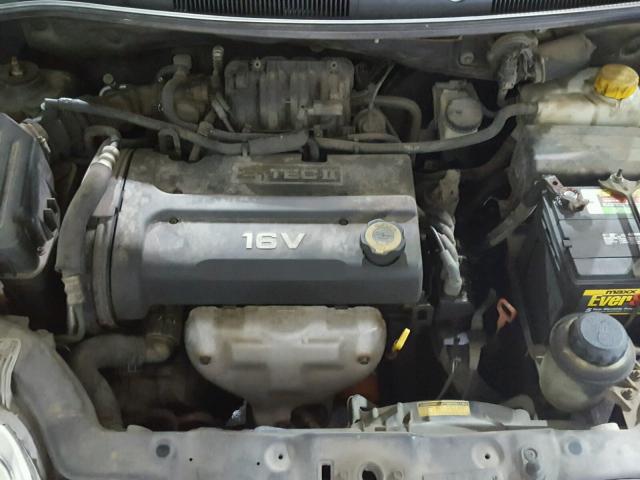 KL1TD66666B672343 - 2006 CHEVROLET AVEO BASE Siyah fotoğraf 7