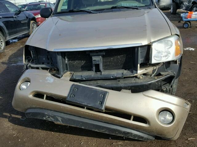 1GKET16S346187978 - 2004 GMC ENVOY XL GOLD photo 9