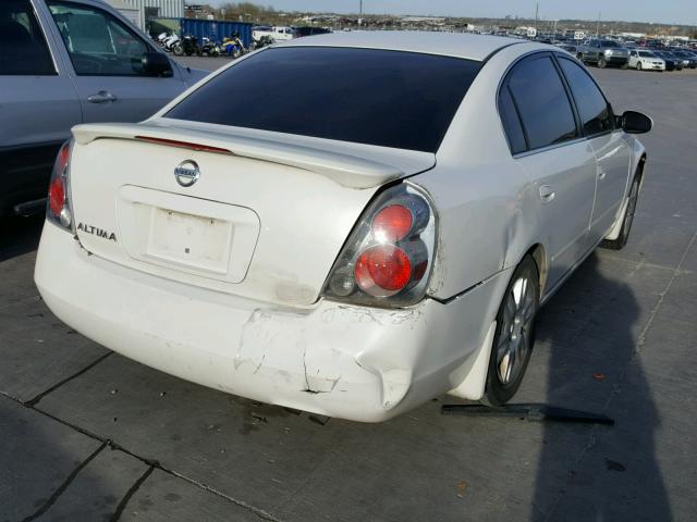 1N4AL11D56N397001 - 2006 NISSAN ALTIMA S WHITE photo 4