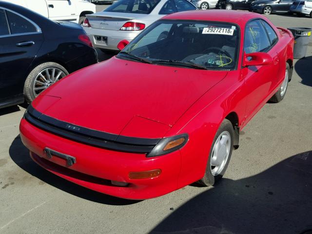 JT2ST87F0M0071660 - 1991 TOYOTA CELICA GT RED photo 2