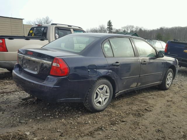 1G1ZS58F17F227298 - 2007 CHEVROLET MALIBU LS ლურჯი ფოტო 4