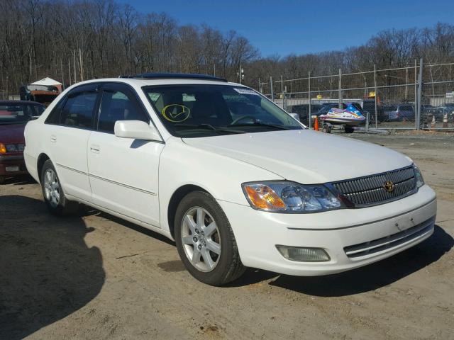 4T1BF28B72U265997 - 2002 TOYOTA AVALON XL WHITE photo 1