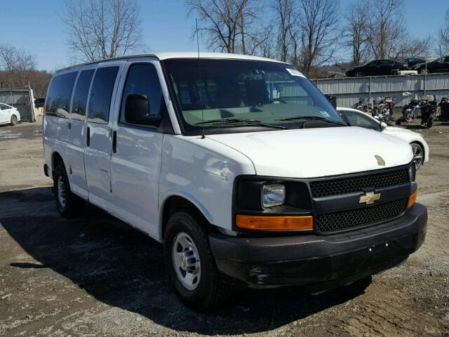 1GNZGXFA7C1126115 - 2012 CHEVROLET EXPRESS G3 WHITE photo 1