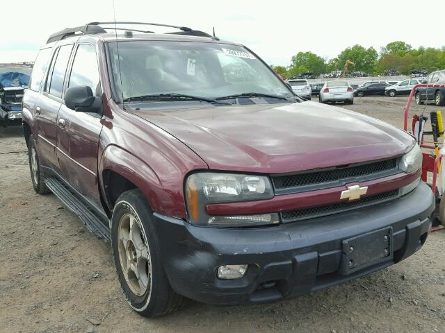 1GNET16S656101311 - 2005 CHEVROLET TRAILBLAZE RED photo 1