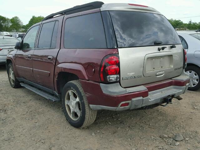 1GNET16S656101311 - 2005 CHEVROLET TRAILBLAZE RED photo 3